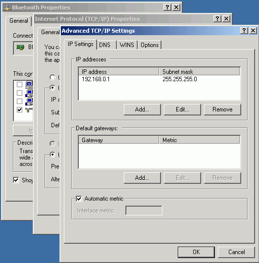 lan properties tcpip