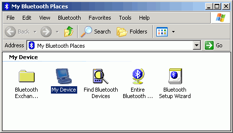 my bluetooth places