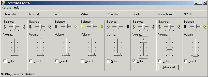 plugin volume recording